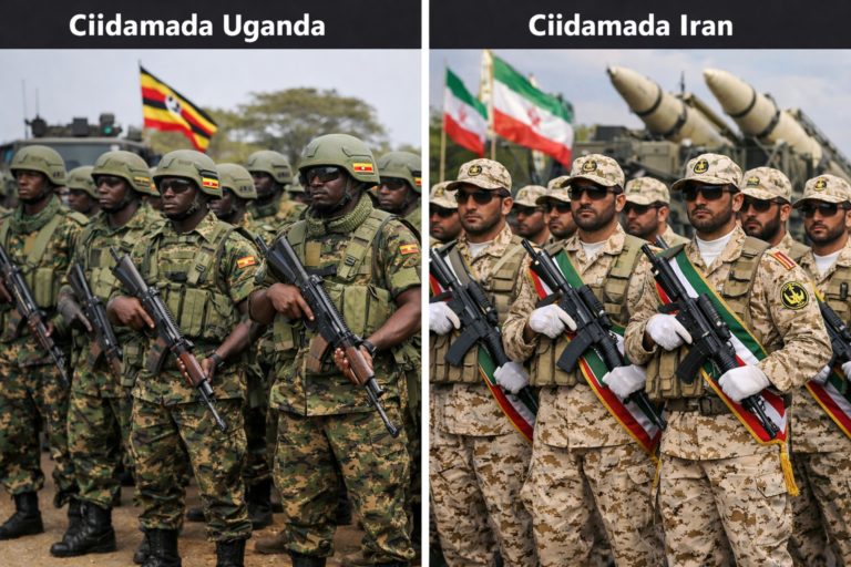 Malaga yaba in Ugandha ay  kubiirto   Dagaalka Bariga Dhexe.?