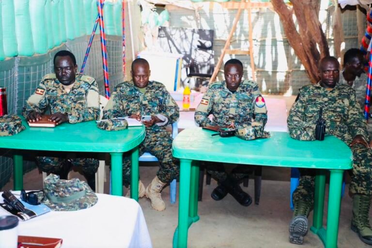 Kulan looga hadlay Amniga Magaalada Baraawe ayaa dhexmaray  DFS& Ciidanka Uganda ee qeybta ka ah howlgalka AUSSOM.