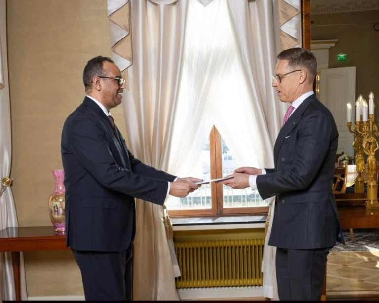 Somali Ambassador Presents Credentials to Finland’s President, Strengthens Bilateral Ties.